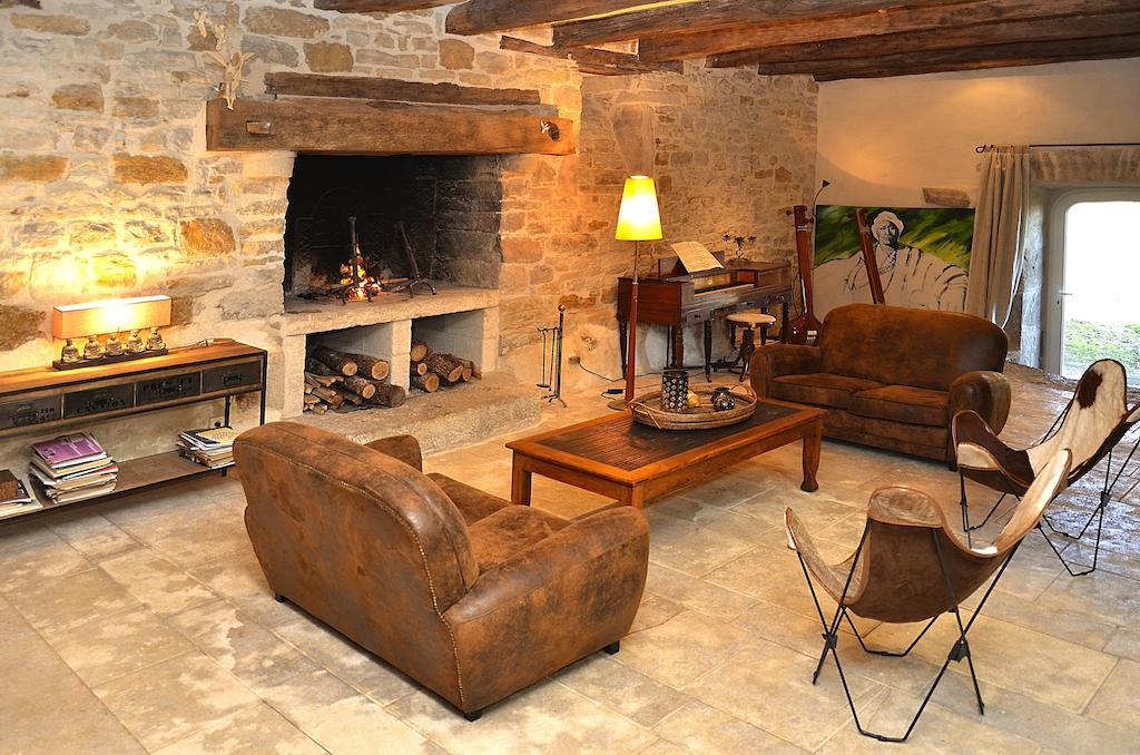 Mas Del Lum Bed and Breakfast Boussac  Exteriör bild